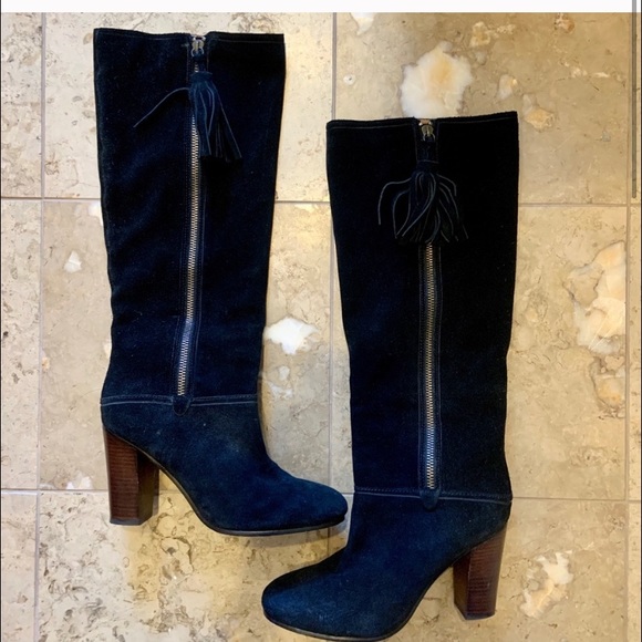 Coach Tassel Suede Boot - Picture 2 of 6